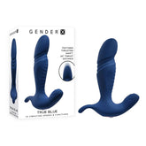 Gender X TRUE BLUE THRUSTING PROSTATE MASSAGER BUTT PLUG - Mr and Mrs D's